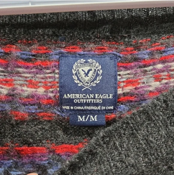 American Eagle Outfitters Nordic or Scandinavian Pattern Womens Sz M - Picture 4 of 6